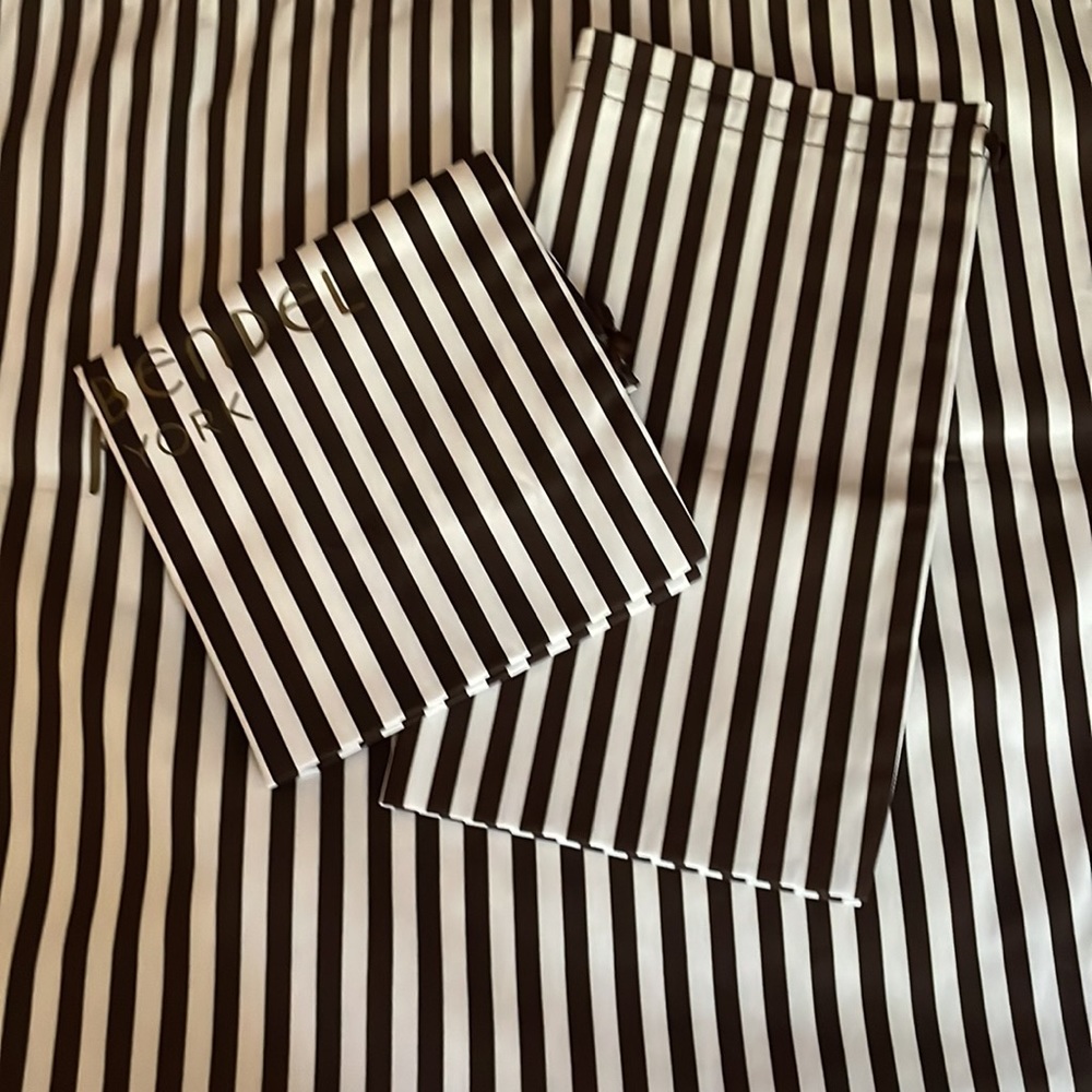 2 Large Henri Bendel Dustbags Size 16” x 15”